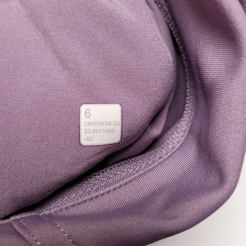 Lululemon Adaptive State Jogger Women 6 Purple Excellent Fleece Lined High Rise - Picture 8 of 8